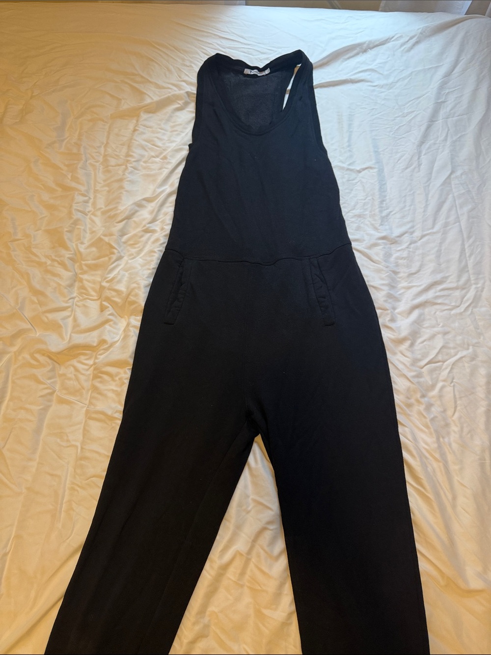 Alexander Wang Black Sleeveless Knit Jumpsuit